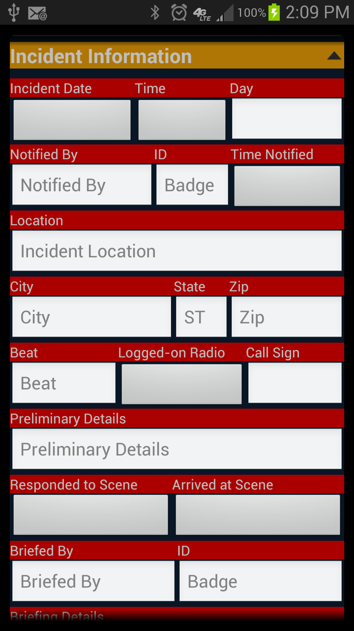 Police Investigation Notes Screen 3