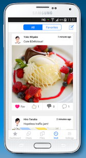 meety - messaging with files - Screenshots 2