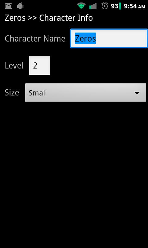 AndroiDice Pro Screen 3