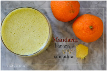 Mandarin Banana Ginger Smoothie