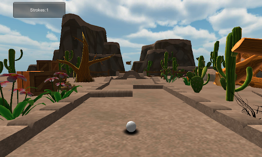 Mini golf games Cartoon Desert Screenshots 7