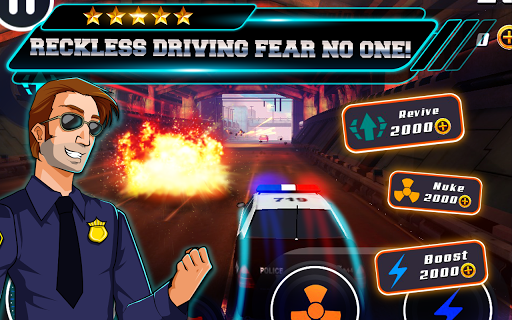 【免費賽車遊戲App】Traffic Police Power Chase-APP點子