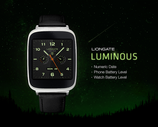 【免費個人化App】Luminous watchface by Liongate-APP點子