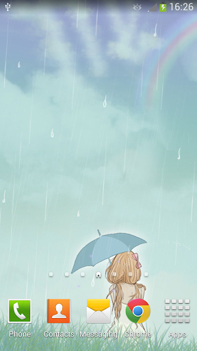 免費下載個人化APP|Rainy Day Girl Live Wallpaper app開箱文|APP開箱王