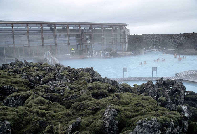 Deildartunguhver, largest of Iceland's famed hot springs, is located near Reykholt.