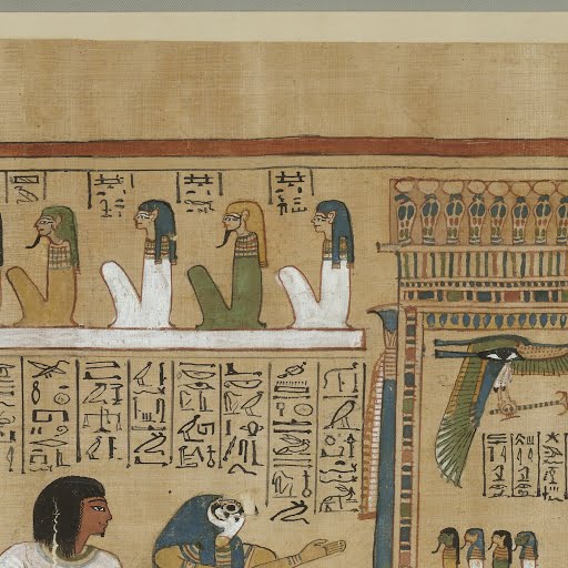 Page From The Book Of The Dead Of Hunefer Google Arts Culture