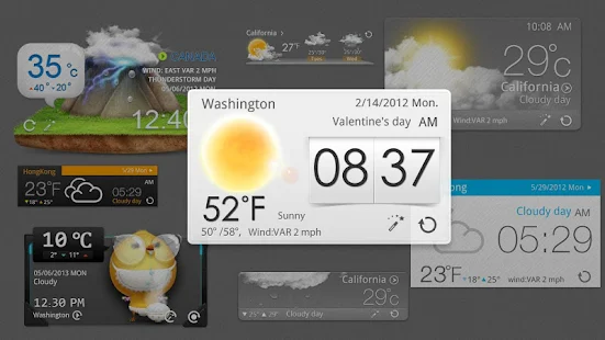 GO Weather Forecast & Widgets - screenshot thumbnail