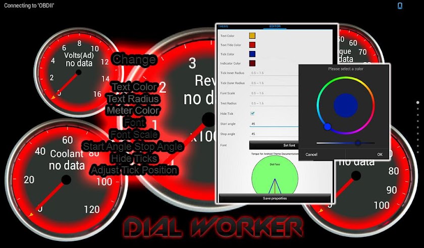 Dial Worker -Torque Pro / Lite Screen 3