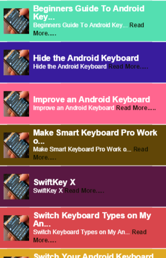 Guide To Mobile Keyboard