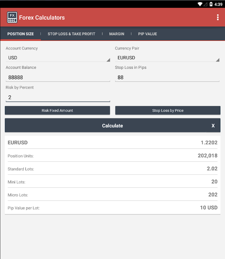 forex calculator