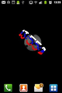 Free 3D CLOCK RUSSIA FLAG WALLPAPER APK for Android