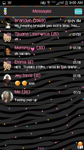 Kitty Bliss Go SMS