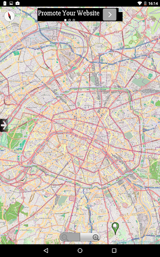 Map of Paris France Offline