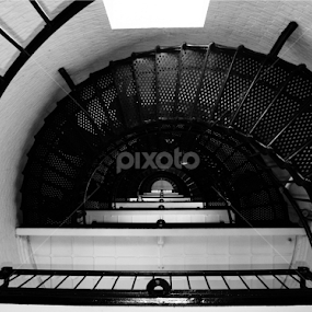 The Journey by April Gorniak - Black & White Buildings & Architecture