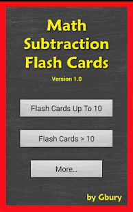 How to download Math Subtraction Flash Cards 1.07 apk for android