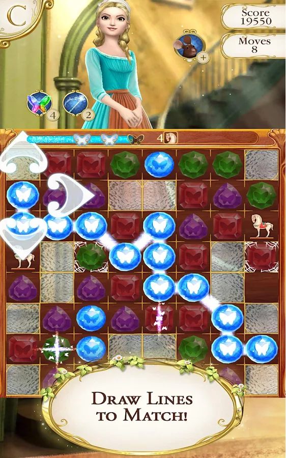 Cinderella Free Fall - screenshot