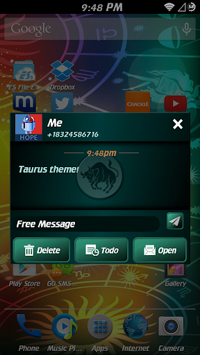 Taurus Theme for GO SMS