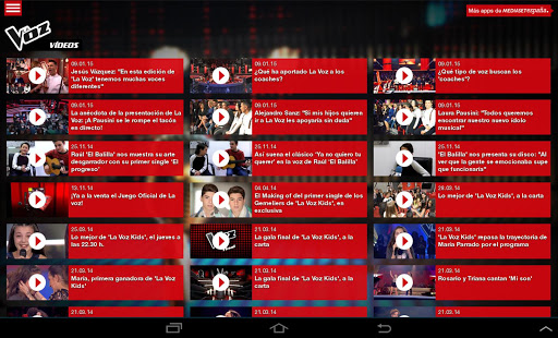 【免費娛樂App】La Voz Tablet-APP點子