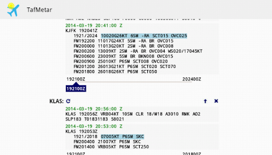 TafMetar Screenshots 0
