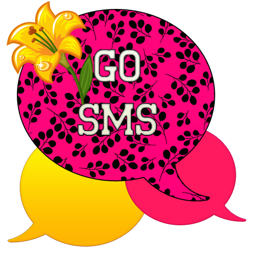 GO SMS - Bright Flower 個人化 App LOGO-APP開箱王