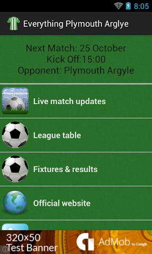 Everything Plymouth Argyle