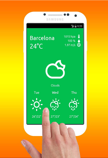 Weather Barcelona - Info Data