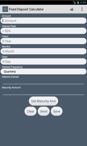 Fixed Deposit Calculator