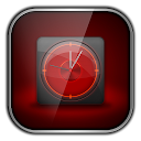 Red Clock mobile app icon