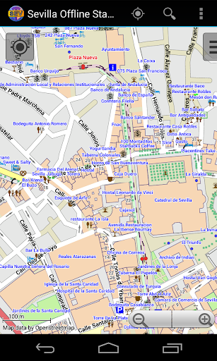 【免費旅遊App】Seville Offline City Map-APP點子