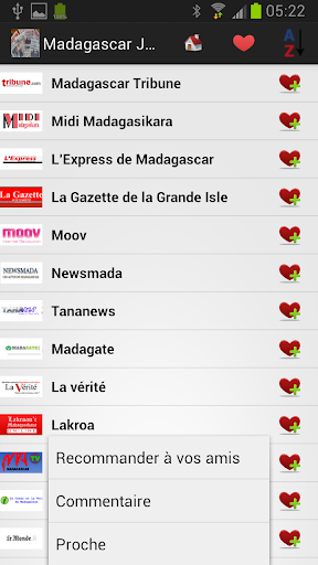 【免費新聞App】Madagascar Journaux-APP點子