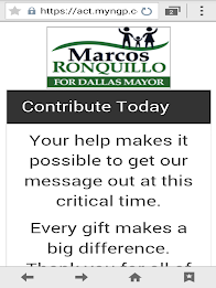 Marcos for Mayor poster 4