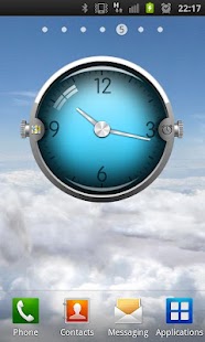 Colorful Glass Clock Widget HD Screenshots 3