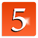 Five | Number Puzzle icon
