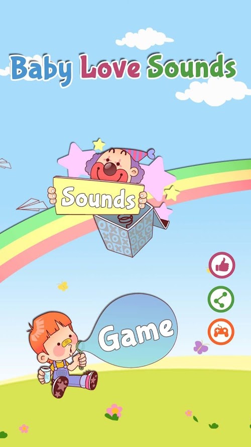 Android application Baby Love Sounds - Pro screenshort