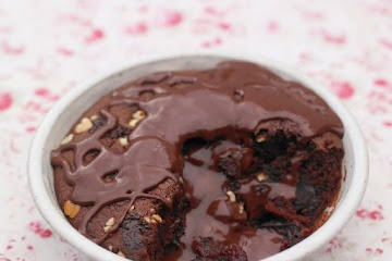 Chocolate love cake with cherries & booze