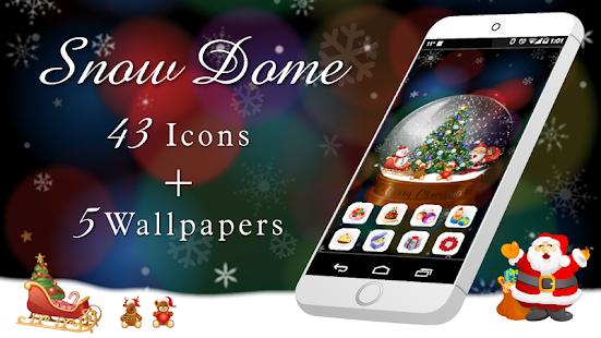 Free X'mas Cute Icon & WP APK for Android