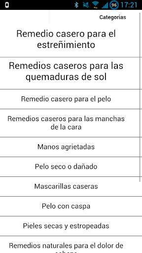 Remedios Caseros