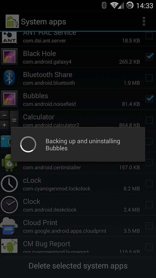 NoBloat - screenshot