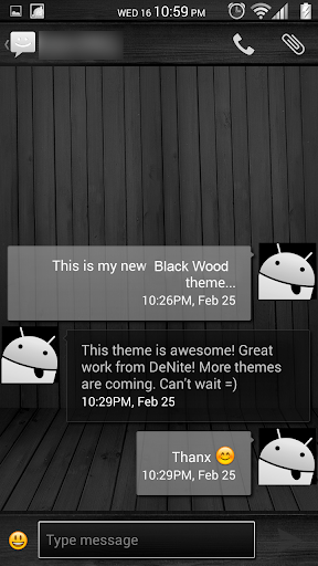 【免費個人化App】Black Wood White CM11 Theme-APP點子