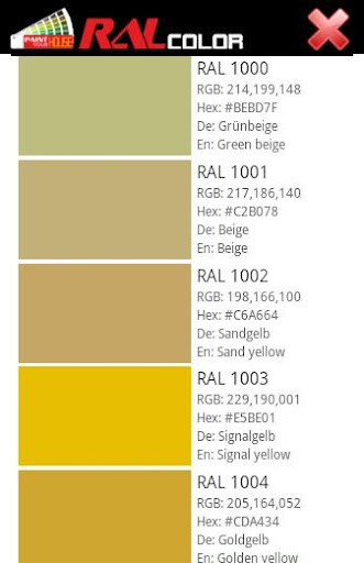 【免費工具App】Ral Color - Paint your house-APP點子