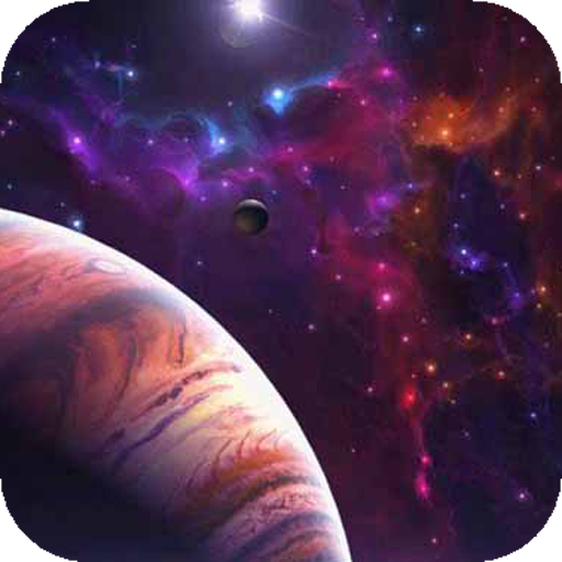 Planet on a colorful sky LWP LOGO-APP點子