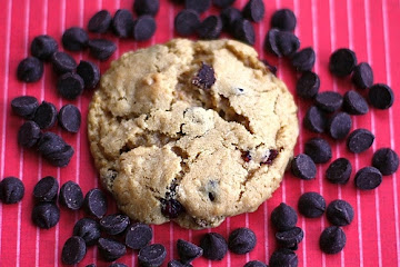 Dark Chocolate Cranberry Cookies