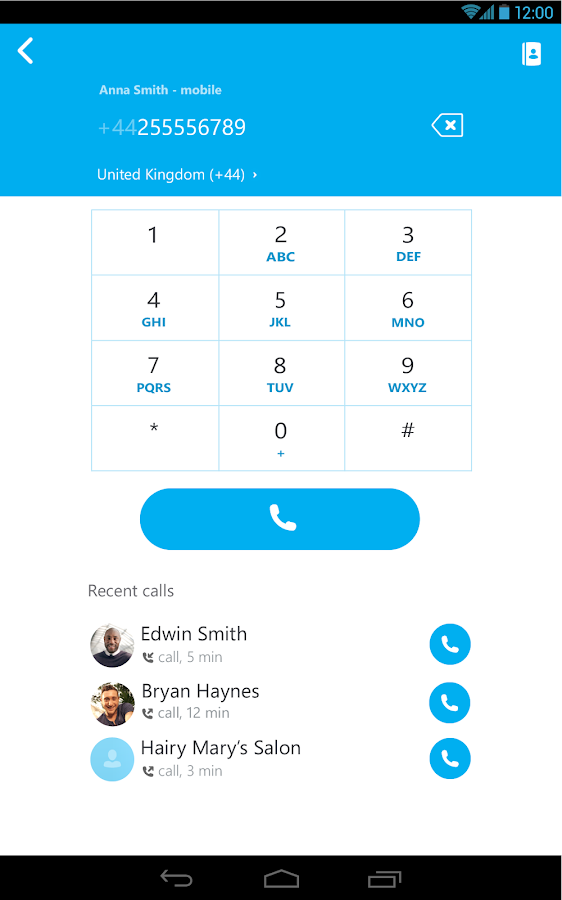 Skype - screenshot