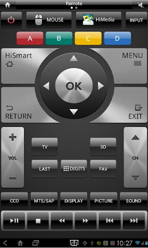 TV Remote for pad