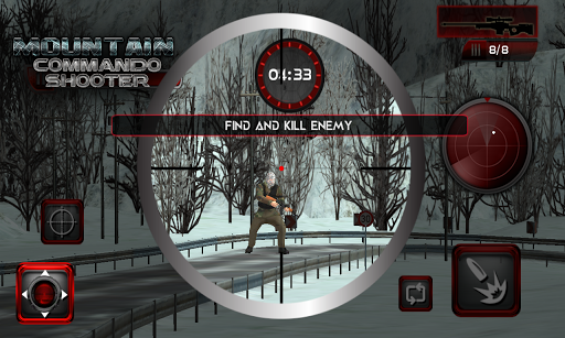 【免費動作App】Mountain Commando Shooter-APP點子