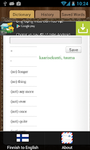 Lastest English Finnish Dictionary APK for Android