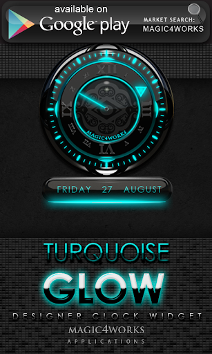 【免費個人化App】Poweramp Widget Turquoise-APP點子