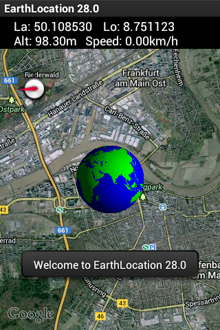 EarthLocation GPS Tracker Info