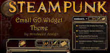 Steampunk Email GO Widget APK