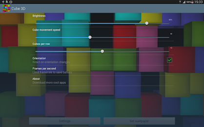 Cube 3D Live Wallpaper poster 11